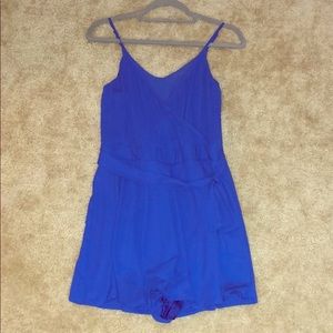 Express size 8 royal blue romper